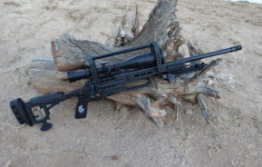 Dave Lauck (USA) -D&L MR30PG Precision Rifle in 6.5 Creedmoor / Black King with March Scope 2.5-25×52