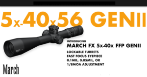 Added features in the New 5-40×56 Genll