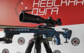 Beautiful setup with 5-42×56 March Scope (Russia)