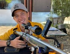 15 year old Josh Russell shot the smallest 5 shot group at 200 yards in LV class (Australia)
