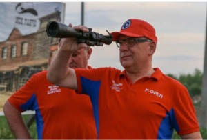 Displaying March Scopes at F-class competition (Russia)