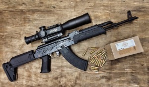 Shooting March 4-40×52 Genesis with the most expensive AK47 in the world!